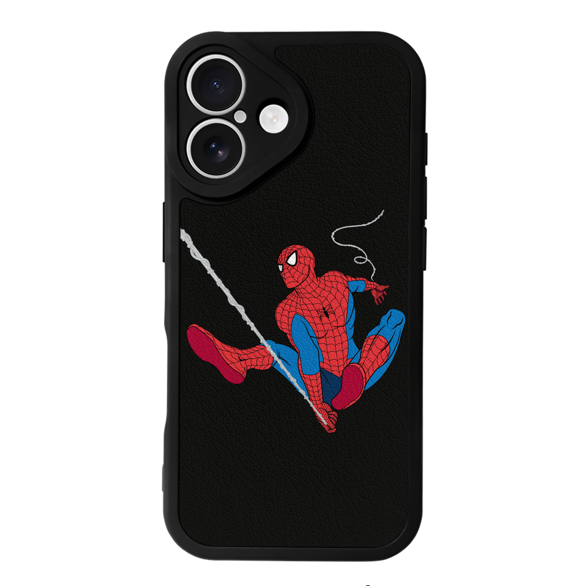 （画像用） アベンジャーズ The Avengers 【iPhone 16シリーズ対応】シリコンスマホケース（レザー調） 材質：シリコン